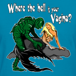 Funny Creature from the Black Lagoon T-shirts