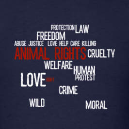 animal rights t-shirt